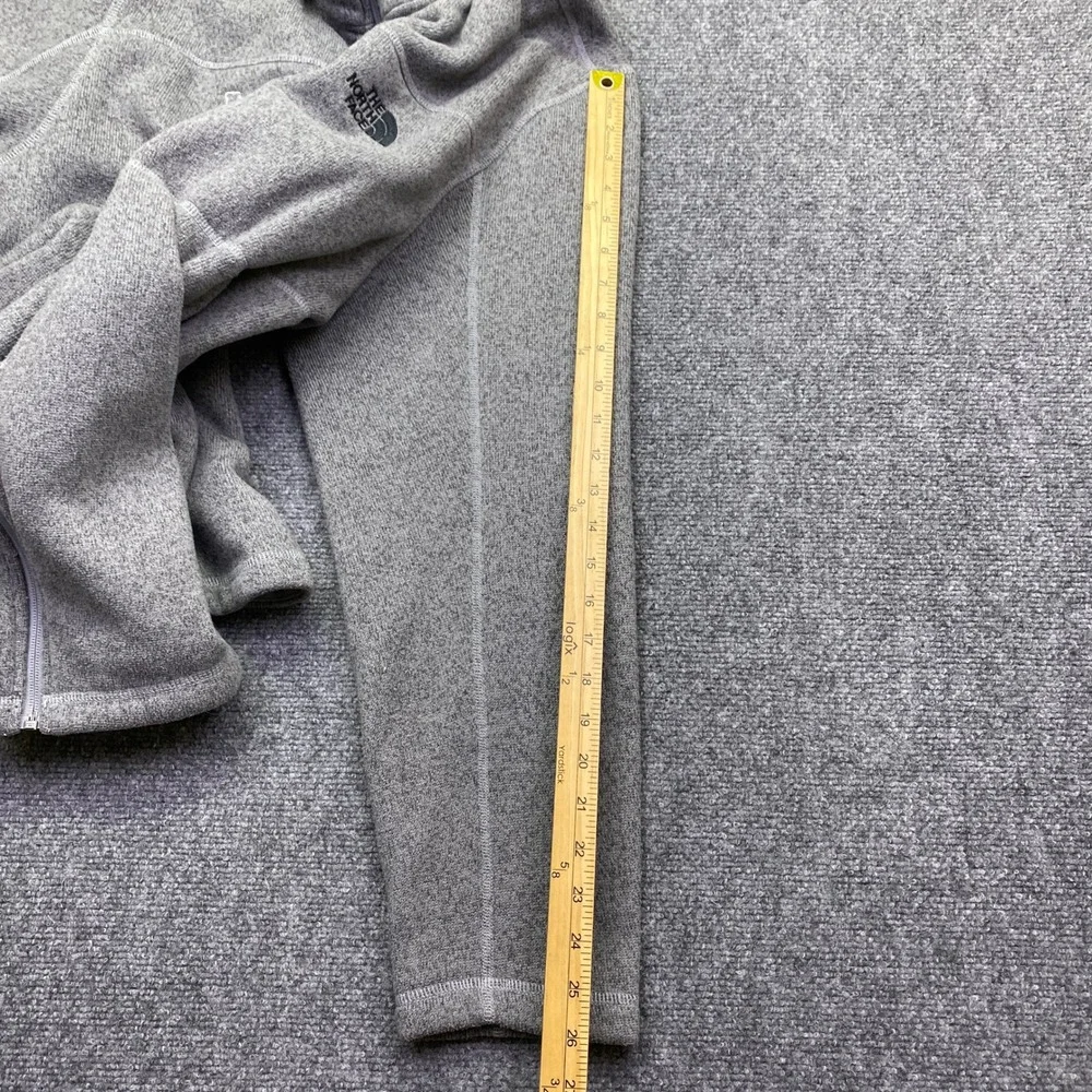 The North Face Mens Gordon Lyons Full Zip Fleece Jacket Grey XXL NF0A3LH7